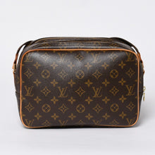 画像をギャラリービューアに読み込む, LOUIS VUITTON ルイヴィトン ショルダーバッグ リポーターPM M45254 モノグラムキャンバス ブラウン 美品 中古 4a000849