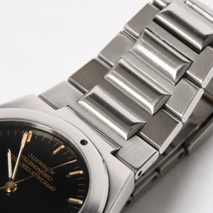 [USED/中古]IWC インターナショナルウォッチカンパニー 時計 インジュニア ブラック シルバー ステンレススチール 3521-002 Aランク 中古 4a008633