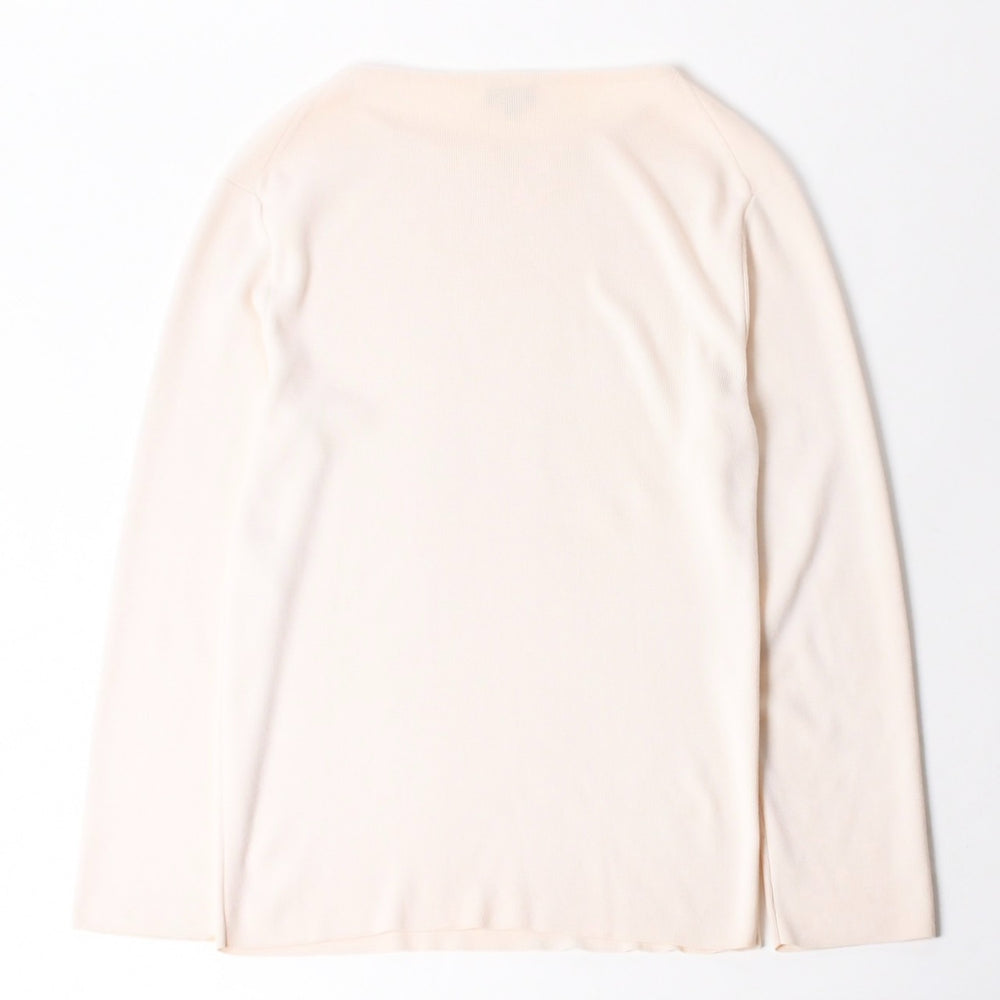 Very Good Condition CHANEL Knit Pharrell Williams P57765K07579 Wool Cashmere Ivory Size 46 Used 4a008661
