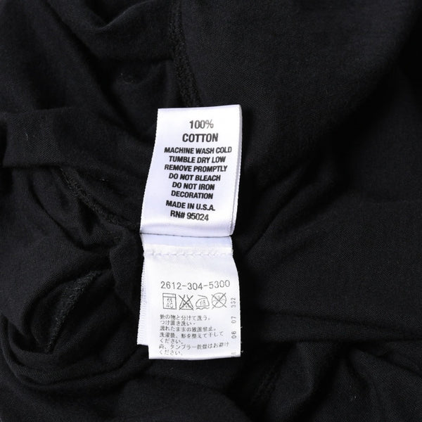 極美品 CHROME HEARTS クロムハーツ ベルトタンクトップ ノースリーブ スクロールラベル サイズXS ブラック グレー ブルー 中古 4a008425