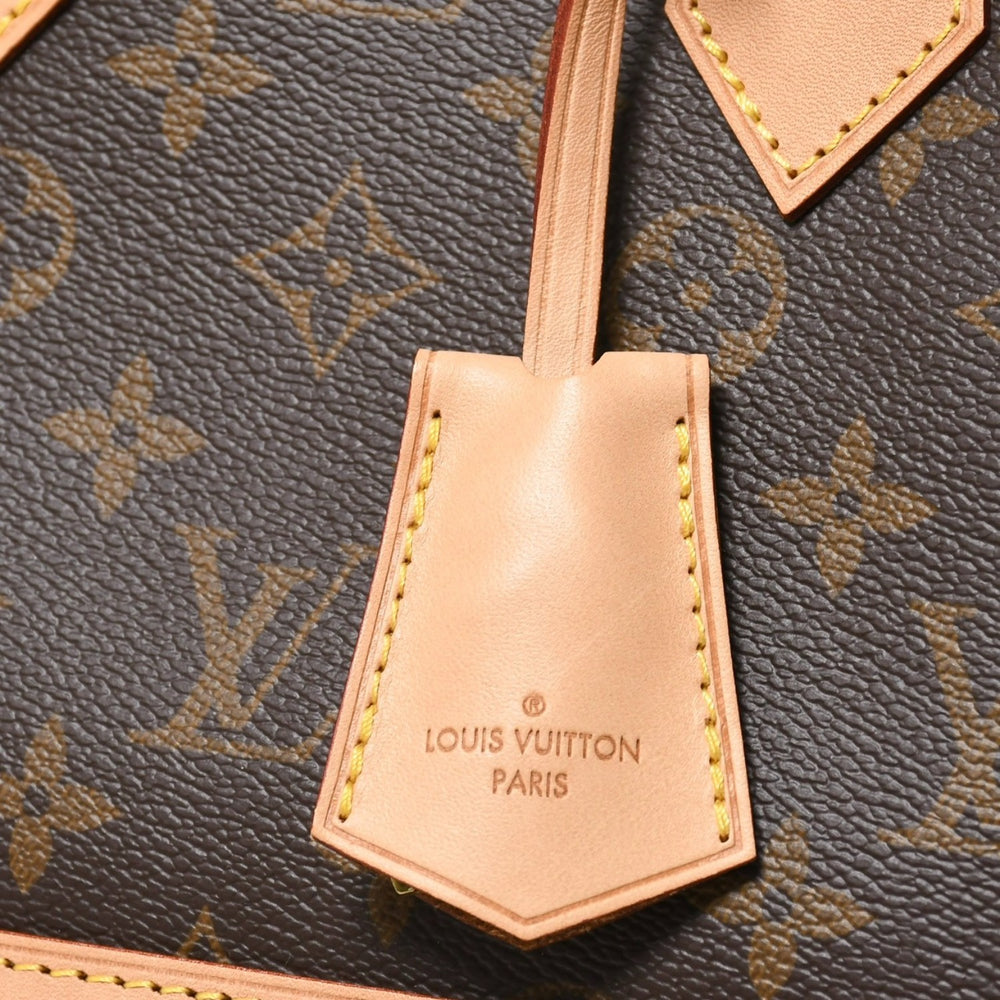 新品同様 LOUIS VUITTON ルイヴィトン アルマBB 2WAY ハンドバッグ ショルダーバッグ M53152 ブラウン モノグラムキャンバス 中古 4a008380