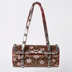新品未使用 LOUIS VUITTON ルイヴィトン VIP限定 村上隆 チェリーブロッサム ミニパピヨンショルダー ハンドバック 中古 4a008895