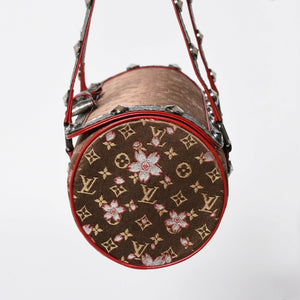 新品未使用 LOUIS VUITTON ルイヴィトン VIP限定 村上隆 チェリーブロッサム ミニパピヨンショルダー ハンドバック 中古 4a008895