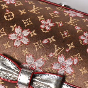 新品未使用 LOUIS VUITTON ルイヴィトン VIP限定 村上隆 チェリーブロッサム ミニパピヨンショルダー ハンドバック 中古 4a008895