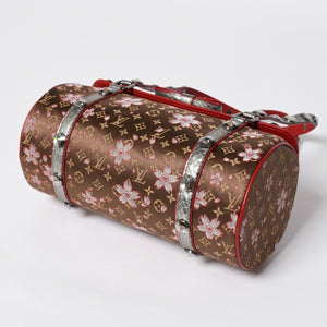 新品未使用 LOUIS VUITTON ルイヴィトン VIP限定 村上隆 チェリーブロッサム ミニパピヨンショルダー ハンドバック 中古 4a008895