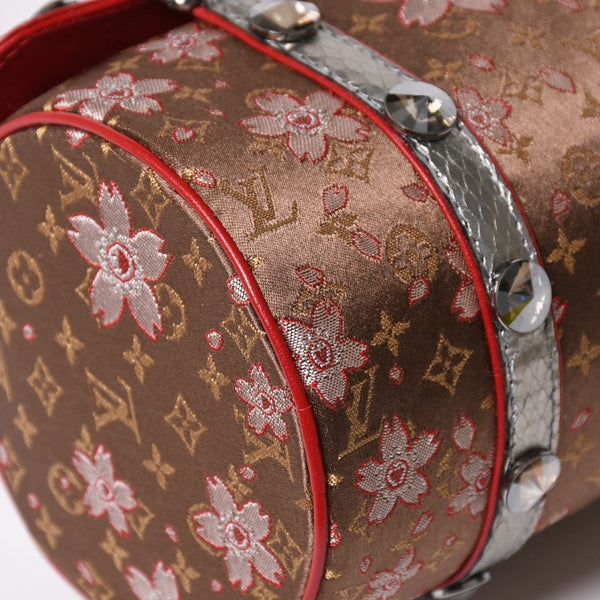 新品未使用 LOUIS VUITTON ルイヴィトン VIP限定 村上隆 チェリーブロッサム ミニパピヨンショルダー ハンドバック 中古 4a008895