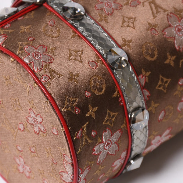 新品未使用 LOUIS VUITTON ルイヴィトン VIP限定 村上隆 チェリーブロッサム ミニパピヨンショルダー ハンドバック 中古 4a008895
