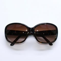 PRADA Sunglasses Eyewear Size 130 Triangle Logo Tortoiseshell Color Brown Good Condition Used 4a008484