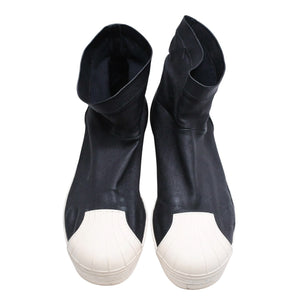 Adidas by Rick Owens アディダス バイ リックオウエンス SUPERSTAR スーパースター S82824/RR15S4823LSBM スニーカー 靴 美品 中古 4a008170