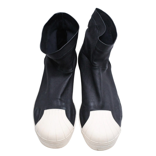Adidas by Rick Owens アディダス バイ リックオウエンス SUPERSTAR スーパースター S82824/RR15S4823LSBM スニーカー 靴 美品 中古 4a008170