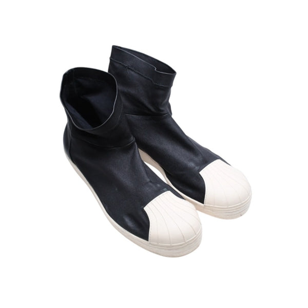 Adidas by Rick Owens アディダス バイ リックオウエンス SUPERSTAR スーパースター S82824/RR15S4823LSBM スニーカー 靴 美品 中古 4a008170