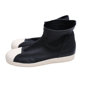Adidas by Rick Owens アディダス バイ リックオウエンス SUPERSTAR スーパースター S82824/RR15S4823LSBM スニーカー 靴 美品 中古 4a008170