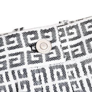 新品同様 Givenchy ジバンシー ショーツ ショートパンツ BW50QN13N0 サイズ28 ジャガード ホワイト グレー 中古 4a010246