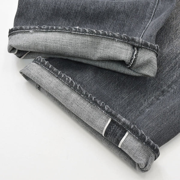 FULLCOUNT フルカウント デニムパンツ ワイド セルビッチデニム 0105BK コットン ブラック サイズ36 美品 中古 4a008751