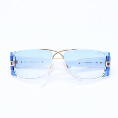 極美品 CAZAL カザール レジェンズ サングラス サイドシールド MOD941 メタル アセテート ホワイト ゴールド金具 サイズ62◻︎15 中古 4a008765