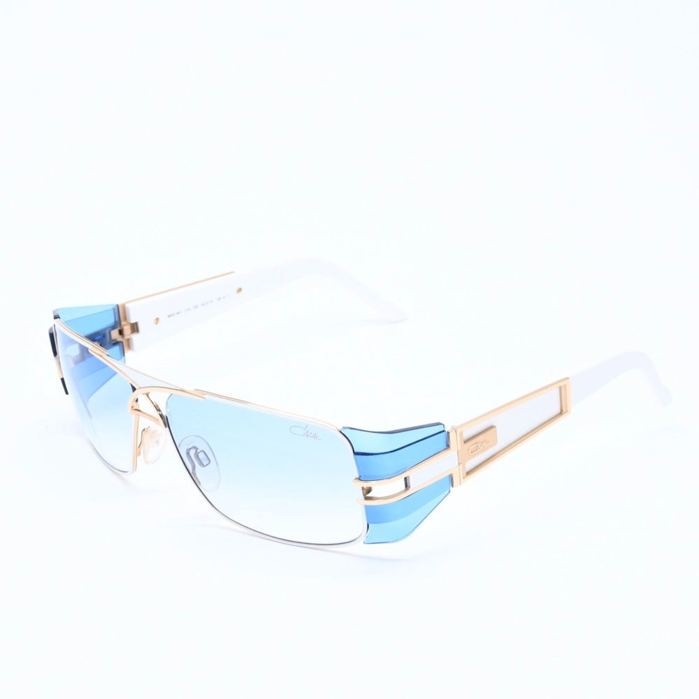 Mint condition CAZAL Legends sunglasses, Side Shield MOD941, metal acetate, white, gold hardware, size 62.◻15 Used 4a008765
