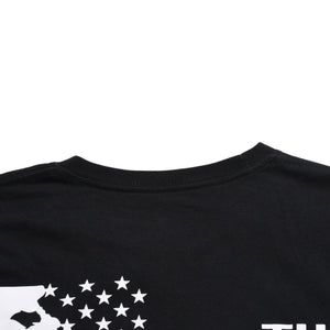 極美品 CHROME HEARTS クロムハーツ THE HEROES PROJECT ザ ヒーローズプロジェクト 半袖Tシャツ サイズL ブラック 中古 4a009185