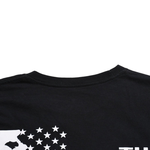 極美品 CHROME HEARTS クロムハーツ THE HEROES PROJECT ザ ヒーローズプロジェクト 半袖Tシャツ サイズL ブラック 中古 4a009185