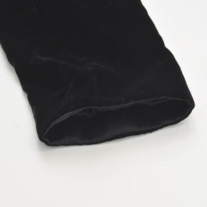 極美品 GIORGIO ARMANI ジョルジオアルマーニ ロングコート イタリア製 ベロア ブラック サイズ38 中古 4a008768