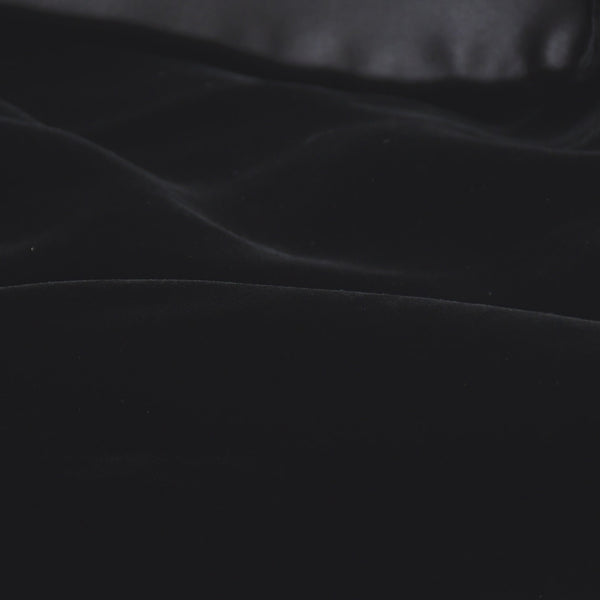 極美品 GIORGIO ARMANI ジョルジオアルマーニ ロングコート イタリア製 ベロア ブラック サイズ38 中古 4a008768