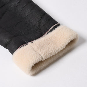 極美品 CHANEL シャネル ムートンジャケット ジャケット Shearling Jacket シアリングジャケット P24654V01741 サイズ50 グレー ブラック 中古 4a008724