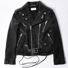 極美品 SAINT LAURENT PARIS サンローラン パリ エディ期 L17 クラシックモーターサイクルライダースジャケット サイズ40 中古 4a008897