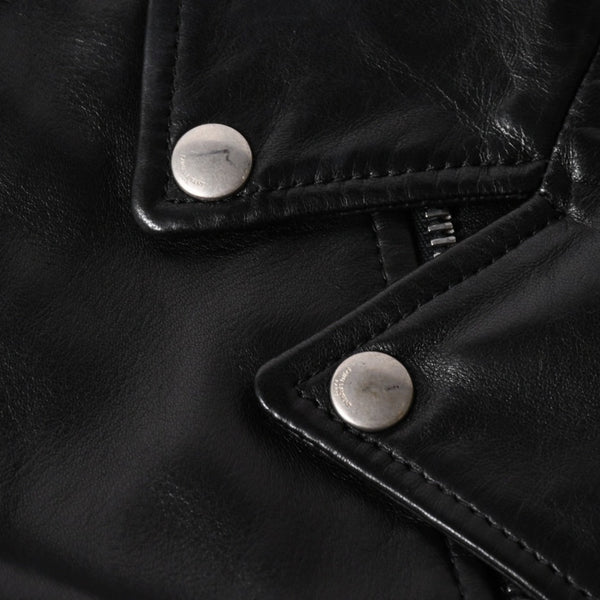 極美品 SAINT LAURENT PARIS サンローラン パリ エディ期 L17 クラシックモーターサイクルライダースジャケット サイズ40 中古 4a008897