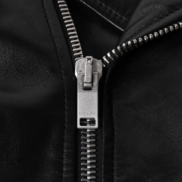 極美品 SAINT LAURENT PARIS サンローラン パリ エディ期 L17 クラシックモーターサイクルライダースジャケット サイズ40 中古 4a008897