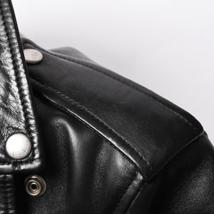 極美品 SAINT LAURENT PARIS サンローラン パリ エディ期 L17 クラシックモーターサイクルライダースジャケット サイズ40 中古 4a008897