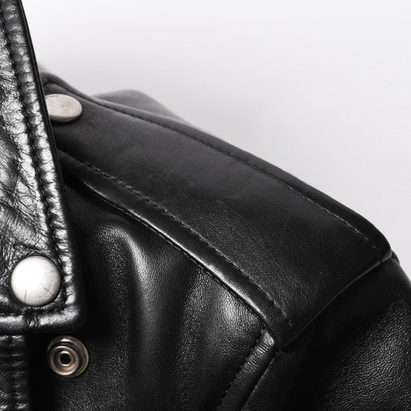 極美品 SAINT LAURENT PARIS サンローラン パリ エディ期 L17 クラシックモーターサイクルライダースジャケット サイズ40 中古 4a008897