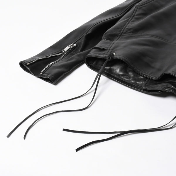 極美品 SAINT LAURENT PARIS サンローラン パリ エディ期 L17 クラシックモーターサイクルライダースジャケット サイズ40 中古 4a008897