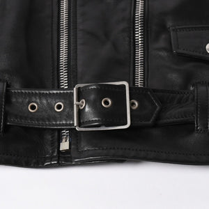 極美品 SAINT LAURENT PARIS サンローラン パリ エディ期 L17 クラシックモーターサイクルライダースジャケット サイズ40 中古 4a008897