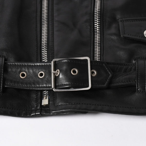 極美品 SAINT LAURENT PARIS サンローラン パリ エディ期 L17 クラシックモーターサイクルライダースジャケット サイズ40 中古 4a008897
