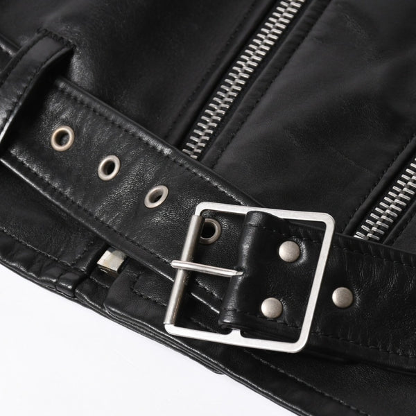 極美品 SAINT LAURENT PARIS サンローラン パリ エディ期 L17 クラシックモーターサイクルライダースジャケット サイズ40 中古 4a008897