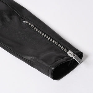 極美品 SAINT LAURENT PARIS サンローラン パリ エディ期 L17 クラシックモーターサイクルライダースジャケット サイズ40 中古 4a008897
