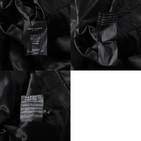 極美品 SAINT LAURENT PARIS サンローラン パリ エディ期 L17 クラシックモーターサイクルライダースジャケット サイズ40 中古 4a008897