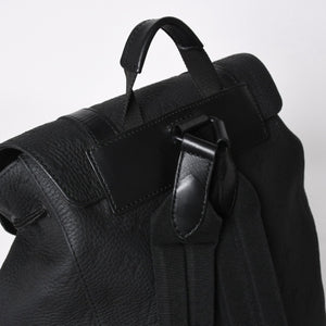 極美品 LOUISVUITTON ルイヴィトン クリストファー MM リュックサック M55699 トリヨンレザー ブラック シルバー金具 中古 4a008381