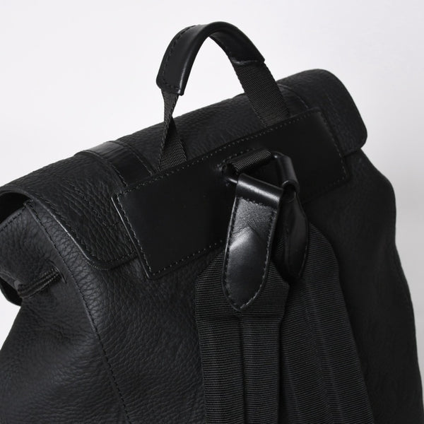 極美品 LOUISVUITTON ルイヴィトン クリストファー MM リュックサック M55699 トリヨンレザー ブラック シルバー金具 中古 4a008381