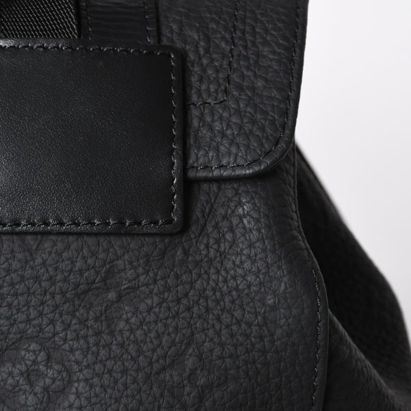 極美品 LOUISVUITTON ルイヴィトン クリストファー MM リュックサック M55699 トリヨンレザー ブラック シルバー金具 中古 4a008381
