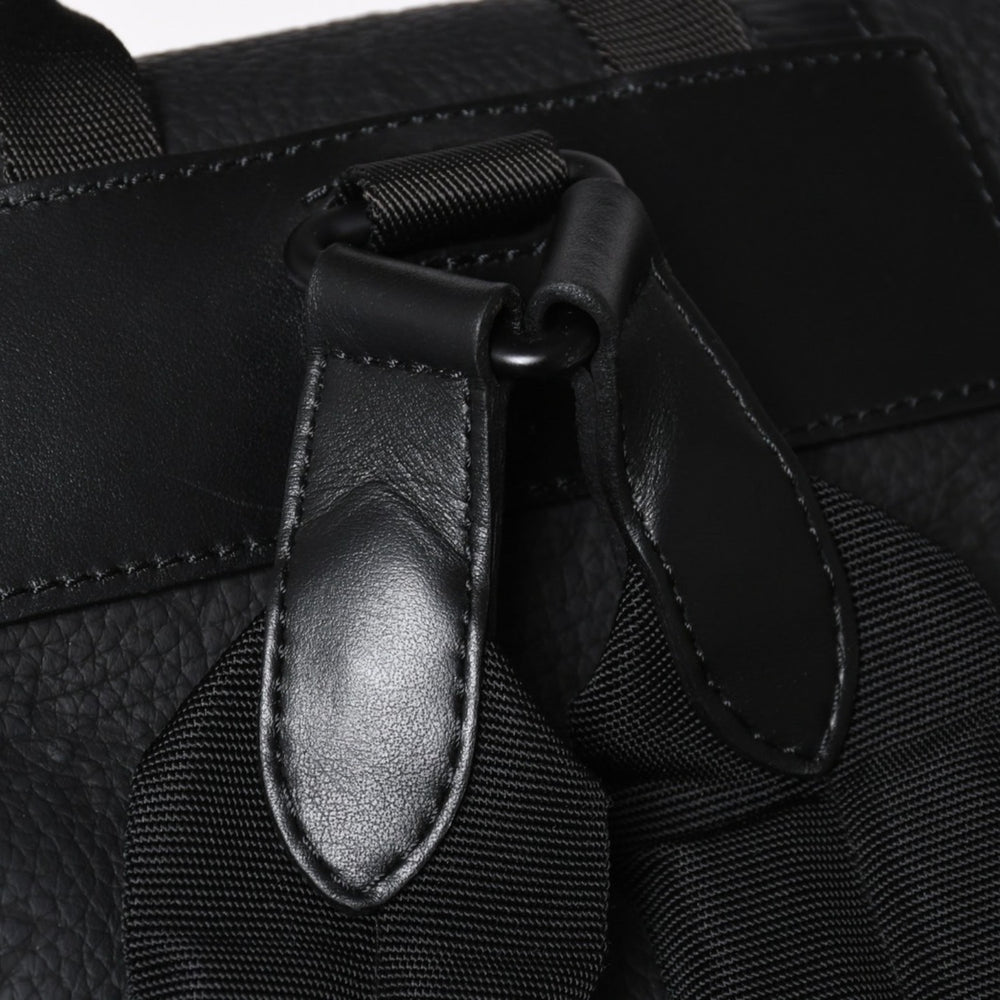 極美品 LOUISVUITTON ルイヴィトン クリストファー MM リュックサック M55699 トリヨンレザー ブラック シルバー金具 中古 4a008381