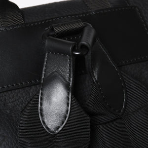 極美品 LOUISVUITTON ルイヴィトン クリストファー MM リュックサック M55699 トリヨンレザー ブラック シルバー金具 中古 4a008381