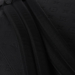 極美品 LOUISVUITTON ルイヴィトン クリストファー MM リュックサック M55699 トリヨンレザー ブラック シルバー金具 中古 4a008381