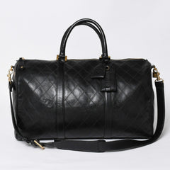CHANEL シャネル ビコローレ ボストンバッグ ココマーク 2way マトラッセ ボストンバッグ 1番台 ショルダーバッグ ゴールド金具 美品 中古 4a008670