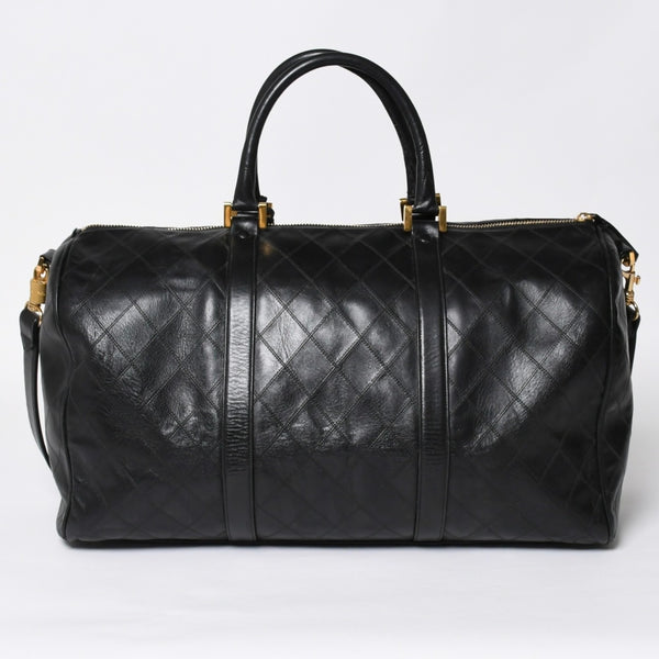 CHANEL シャネル ビコローレ ボストンバッグ ココマーク 2way マトラッセ ボストンバッグ 1番台 ショルダーバッグ ゴールド金具 美品 中古 4a008670