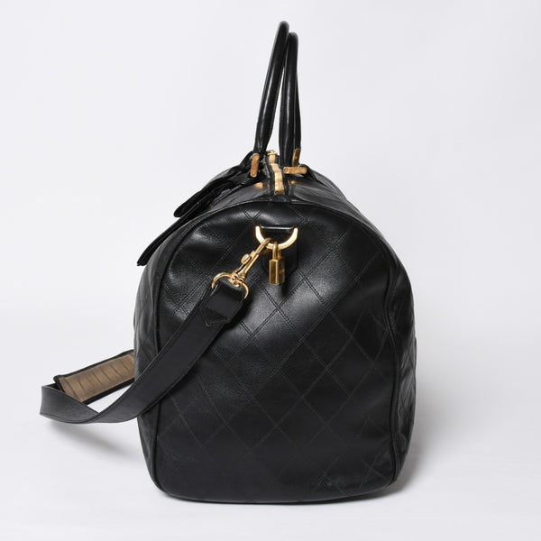 CHANEL シャネル ビコローレ ボストンバッグ ココマーク 2way マトラッセ ボストンバッグ 1番台 ショルダーバッグ ゴールド金具 美品 中古 4a008670