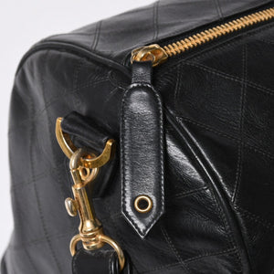 CHANEL シャネル ビコローレ ボストンバッグ ココマーク 2way マトラッセ ボストンバッグ 1番台 ショルダーバッグ ゴールド金具 美品 中古 4a008670