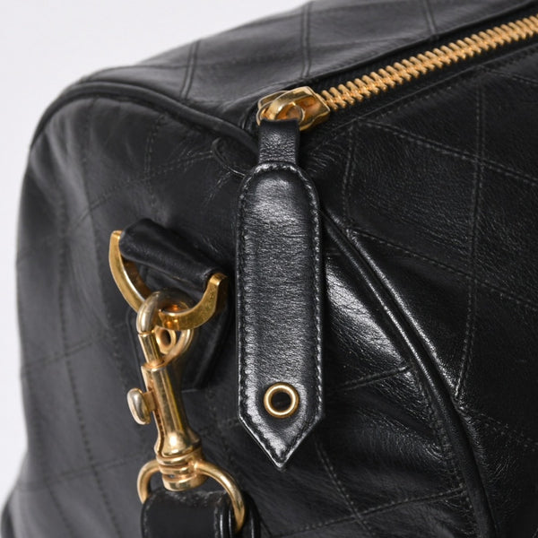 CHANEL シャネル ビコローレ ボストンバッグ ココマーク 2way マトラッセ ボストンバッグ 1番台 ショルダーバッグ ゴールド金具 美品 中古 4a008670