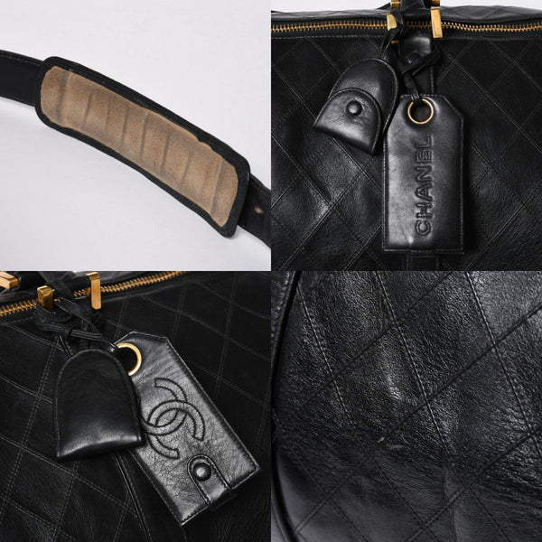 CHANEL シャネル ビコローレ ボストンバッグ ココマーク 2way マトラッセ ボストンバッグ 1番台 ショルダーバッグ ゴールド金具 美品 中古 4a008670