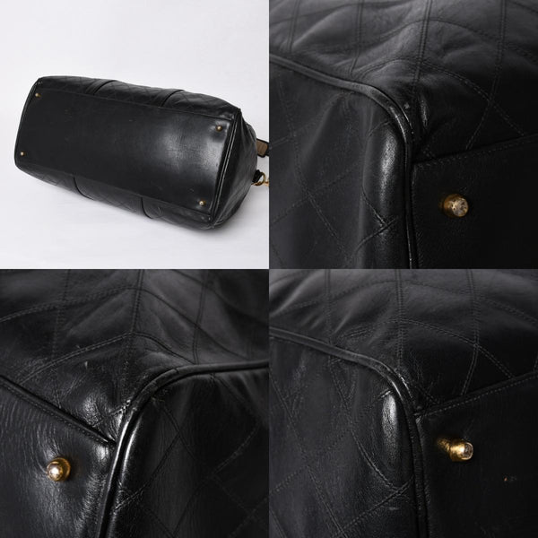 CHANEL シャネル ビコローレ ボストンバッグ ココマーク 2way マトラッセ ボストンバッグ 1番台 ショルダーバッグ ゴールド金具 美品 中古 4a008670
