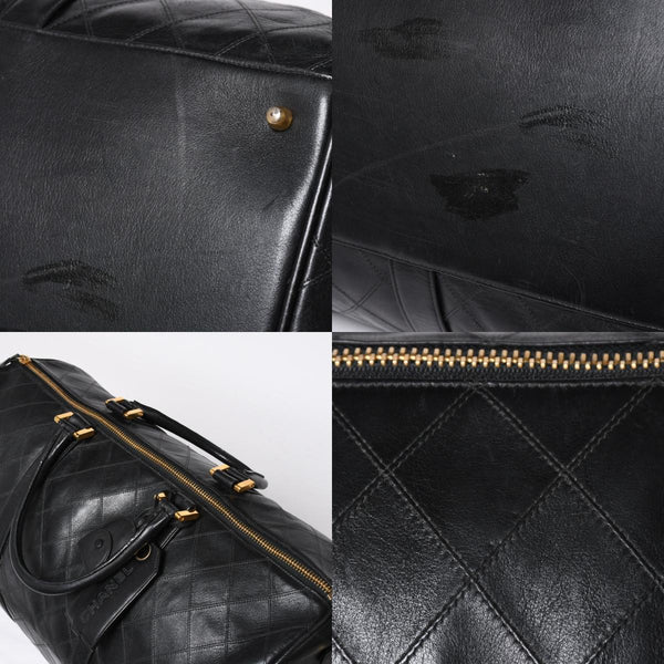 CHANEL シャネル ビコローレ ボストンバッグ ココマーク 2way マトラッセ ボストンバッグ 1番台 ショルダーバッグ ゴールド金具 美品 中古 4a008670